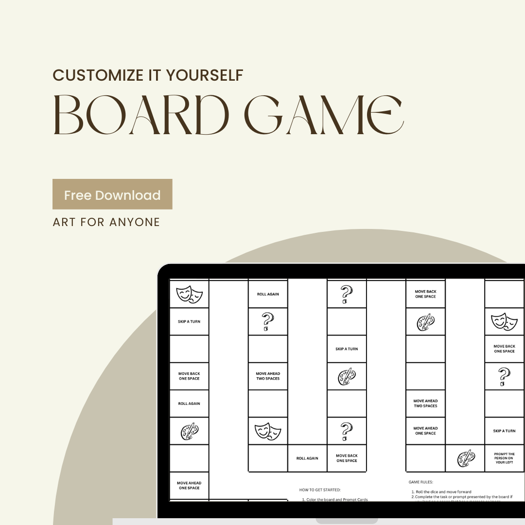 DIY Board Game Printable (FREE!) •