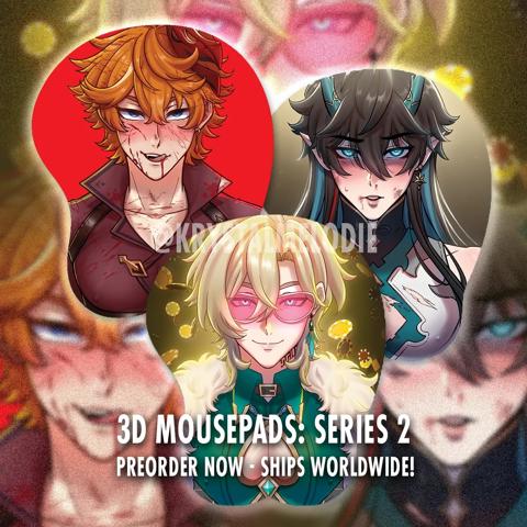 3D Mousepads Series 2 is now available!!!