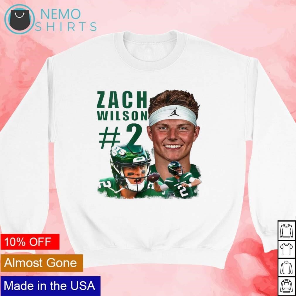 Zach Wilson cartoon signature shirt, hoodie, sweater, longsleeve and V-neck  T-shirt