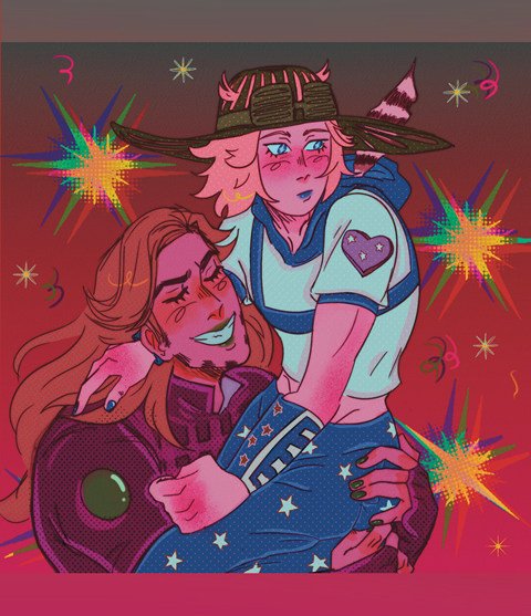 Best Duo - Johnny and Gyro (Fanart by me!) : r/StardustCrusaders