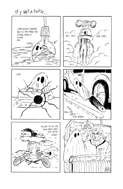 IF I WAS A GHOST…
