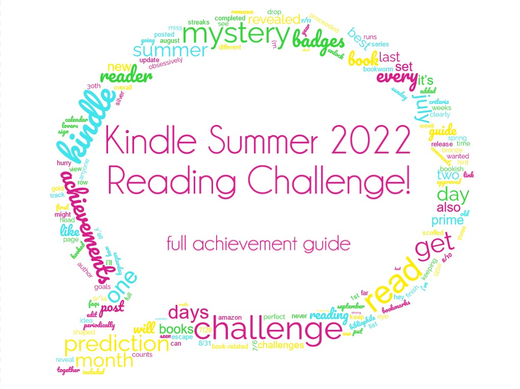 Kindle Summer Reading Challenge Guide 2022