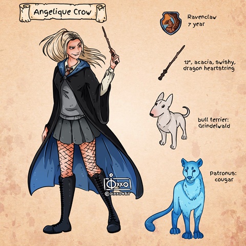 Hogwarts RPG - Angelique Crow