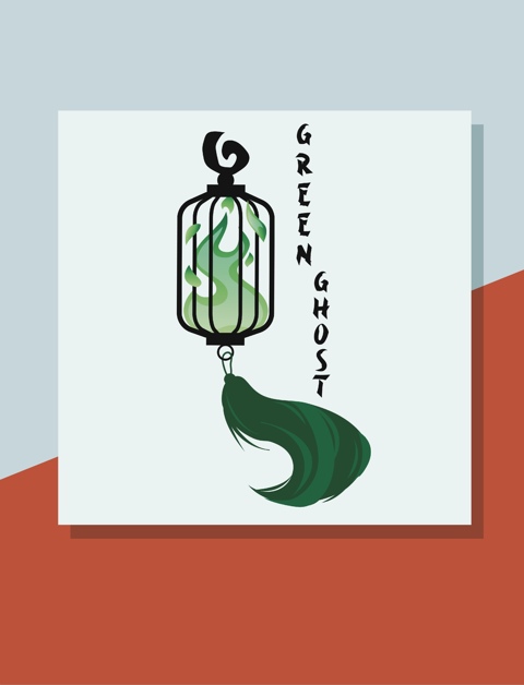 Green Ghost - logo design commission