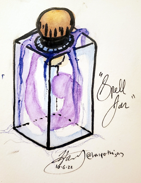 Magiktober #6: Spell Jar