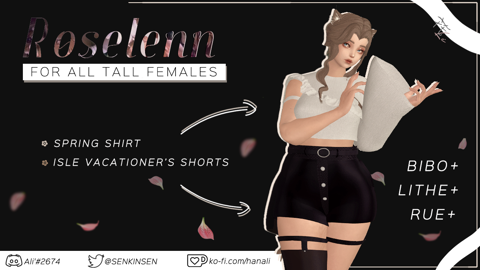 ❀ Roselenn is now available~