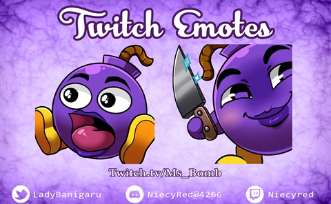 Twitch Emotes for Ms_Bomb