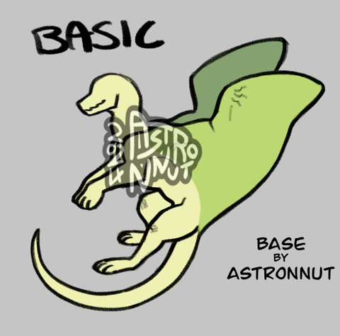 Base - Basic Dragon - Kjell's Ko-fi Shop - Ko-fi ️ Where creators get ...