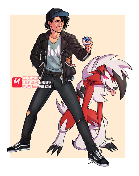 A Boy and his Lycanroc