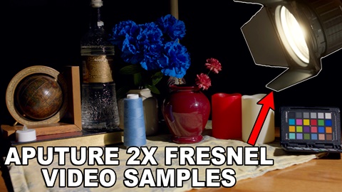 Aputure 2x Fresnel Attachment Tests and Overview