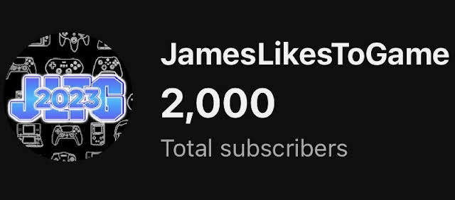 2,000 subscribers achieved