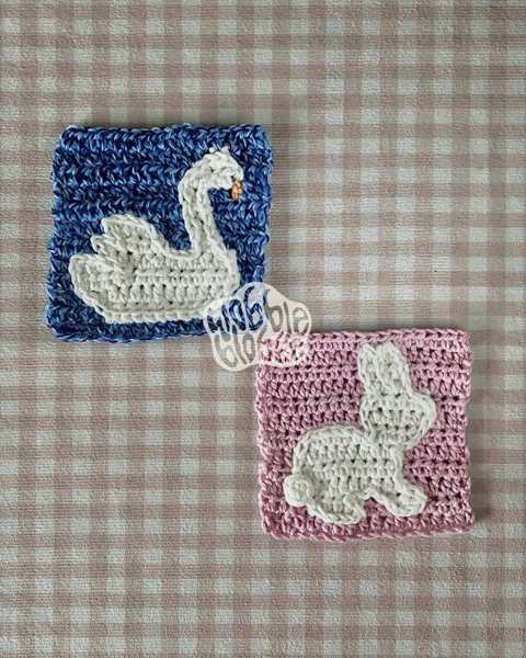 September patterns - bunny & swan 