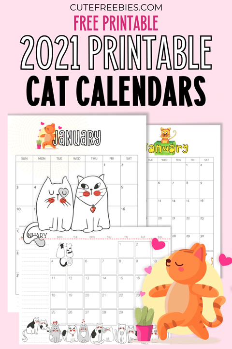 Free Printable Cat Lovers Planner + Sticker - cai's Ko-fi Shop - Ko-fi ...