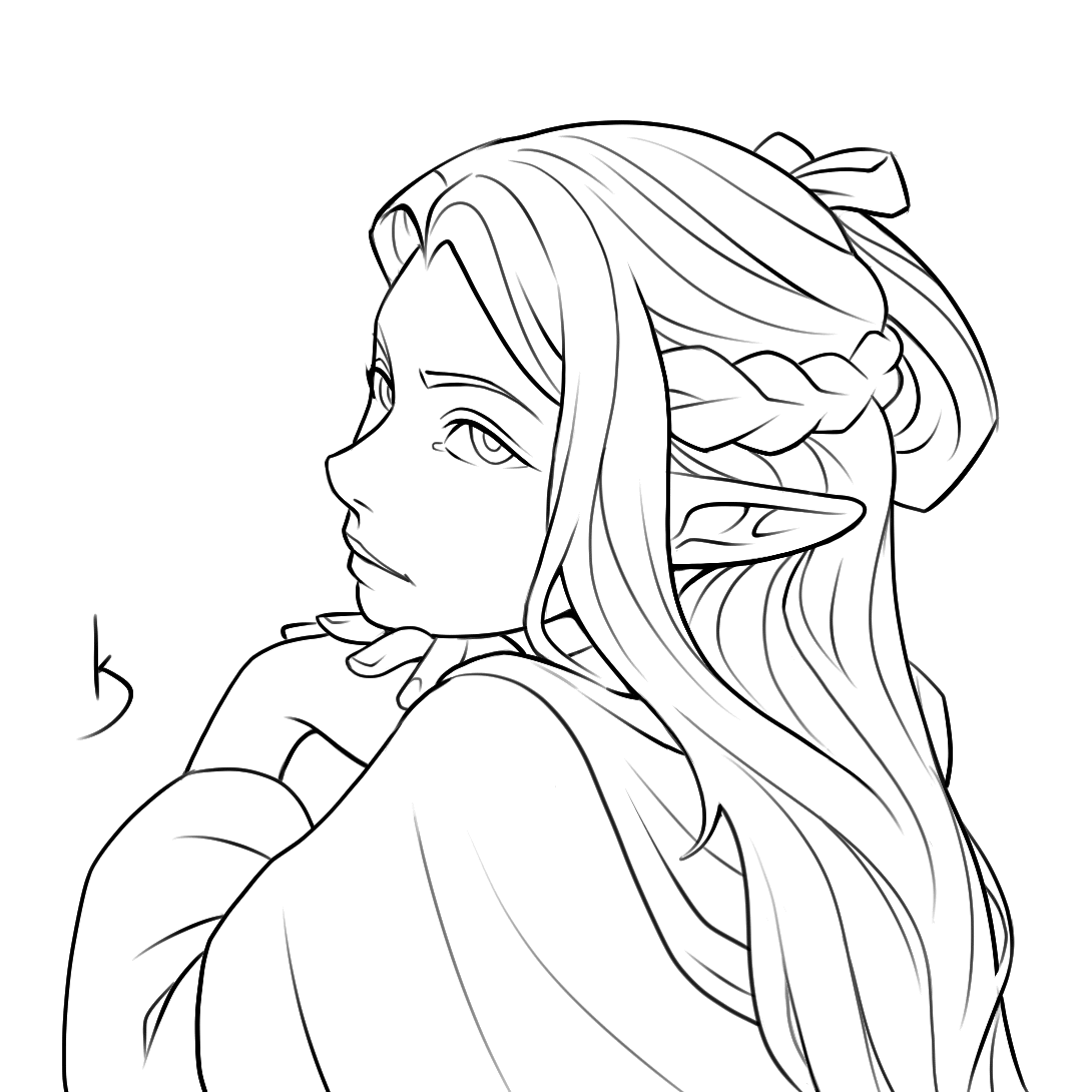 Marcille colouring lines if anyone wants