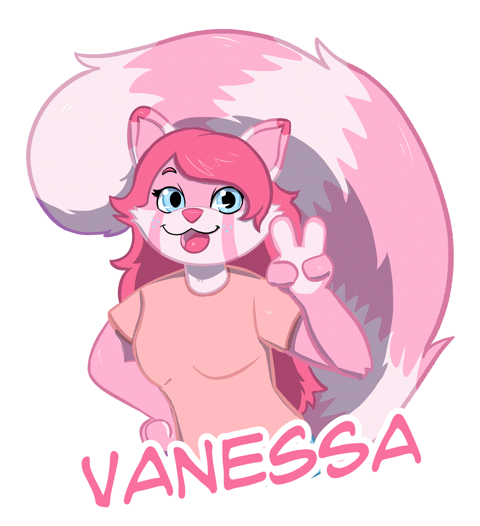 Vanessa badge commission