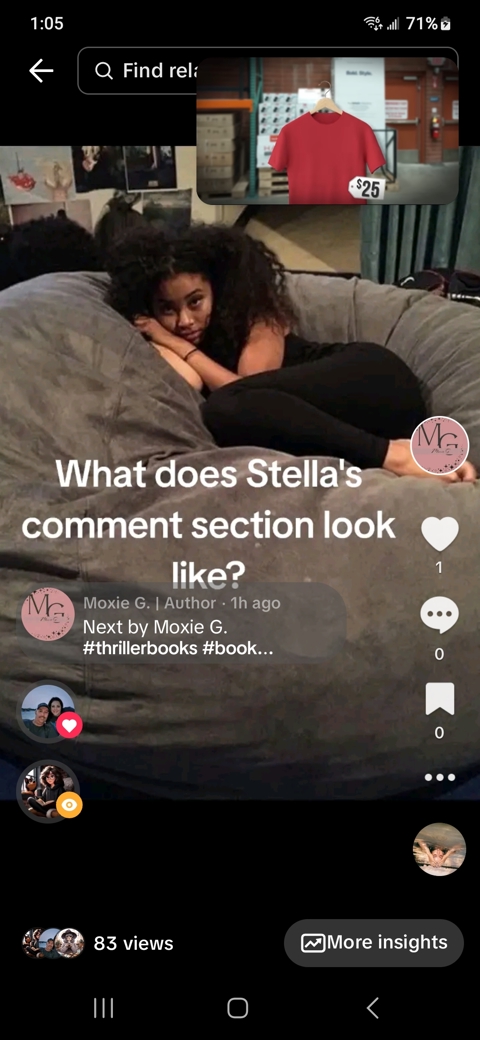 Stella's comment section