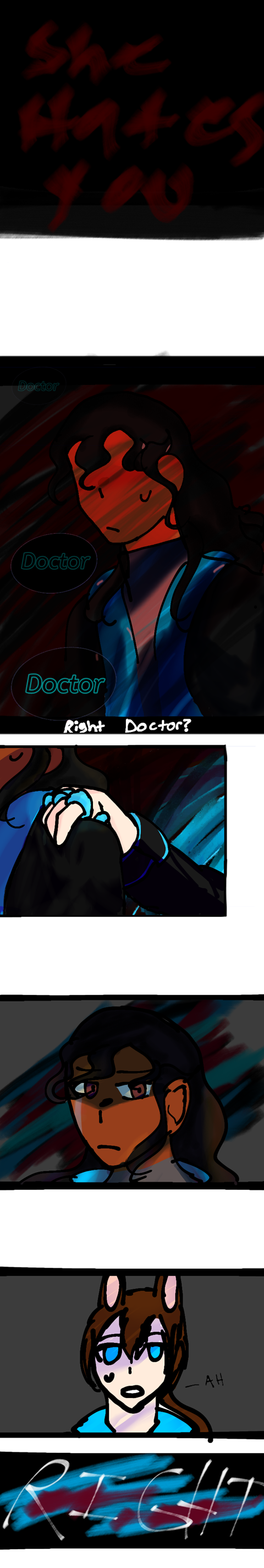 Short Arknights angst comic of my Doctor