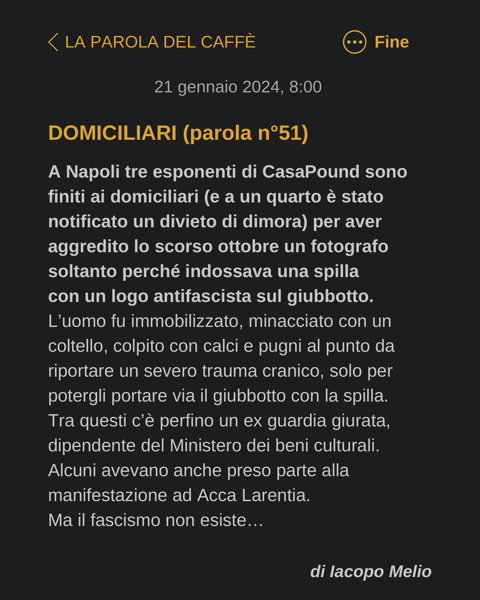Domiciliari (#51)