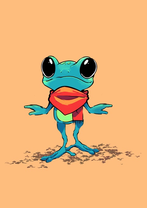 Tree Frog Printable - Artcher-artwork's Ko-fi Shop - Ko-fi ️ Where ...