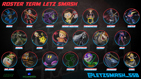 The Letz Smash E-Sport Team