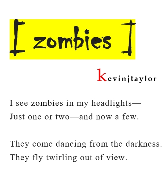 Zombie poetry