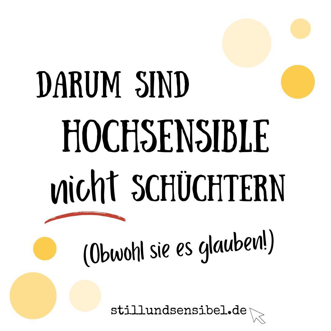 ✨NEUER BLOGPOST: Bist du schüchtern?