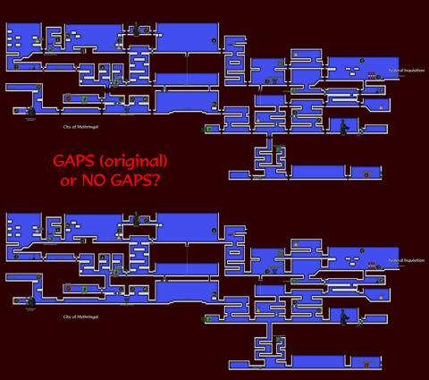 TLF Map: Gaps or No Gaps?
