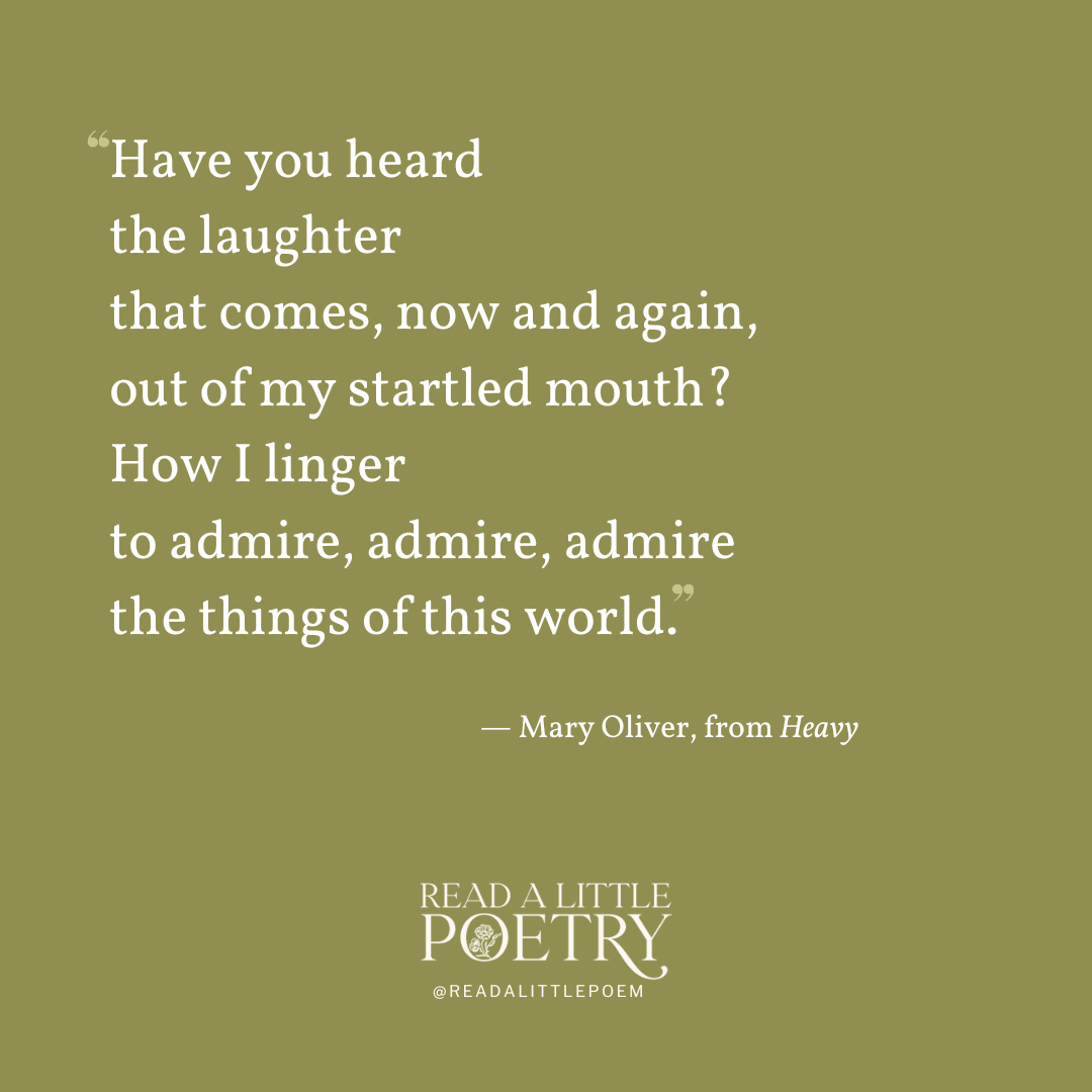 Heavy by Mary Oliver