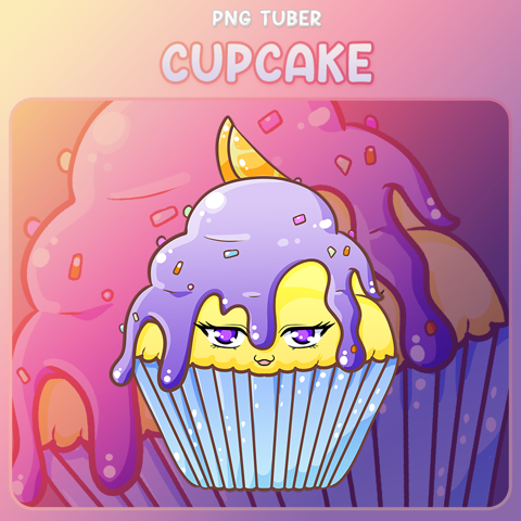 BAKE IT HAPPEN Cupcake Pun Twitch Discord Emote Channel 