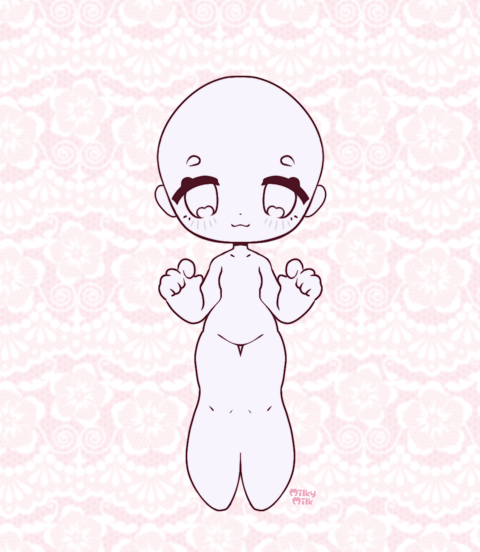 Chibi Base F2U - Milky Milk's Ko-fi Shop - Ko-fi ️ Where creators get ...