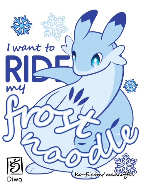 I want to ride my Frost Noodle