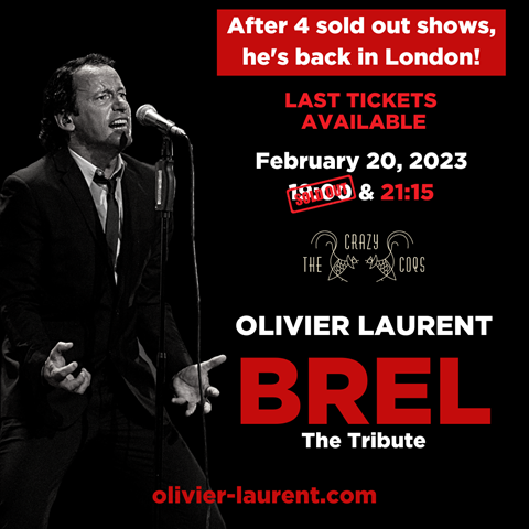 Last Tickets for Olivier Laurent @ Zedel