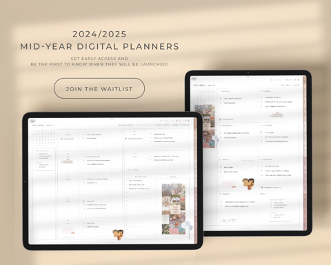 The 2024/2025 Mid-Year Planners are coming... 👀