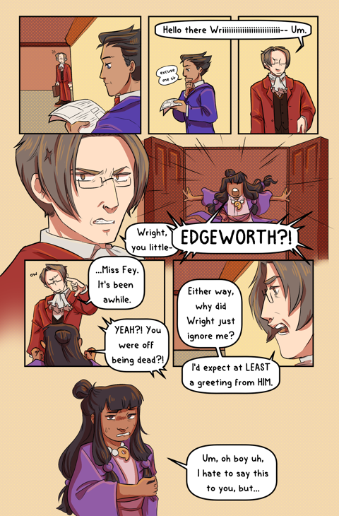 Hazy Memories - An Ace Attorney Comic - Ko-fi.com - Ko-fi ️ Where ...