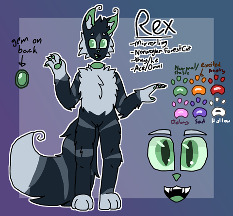 Rex Ref Sheet {for Myself|