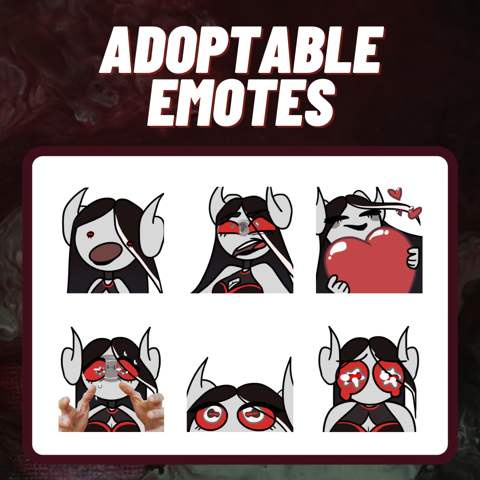 WIP adoptable emotes