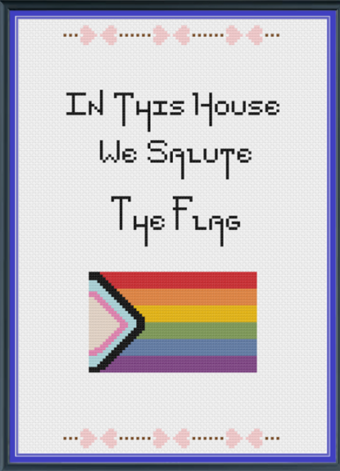 In This House We Salute The (Progressive) Flag
