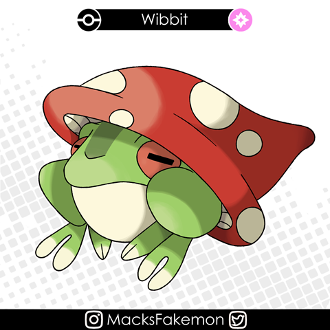 Wibbit the Frog Mage Pokemon!