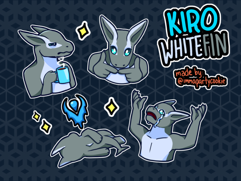 Kiro Sticker Pack!