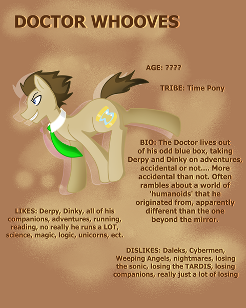 Example MLP Art: Doctor Whooves