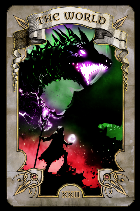 Shadow War Saga Tarot Card Series