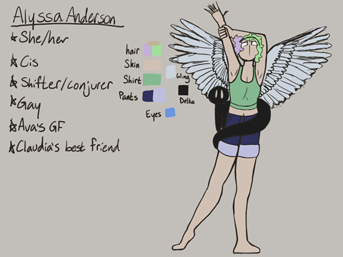 Updating my character ref sheets