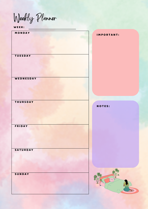 2023 Digital Weekly Planner - Julianne's Ko-fi Shop - Ko-fi ️ Where ...