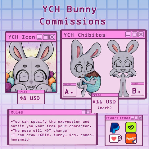 🐰 YCH BUNNY COMMISSIONS 🐰