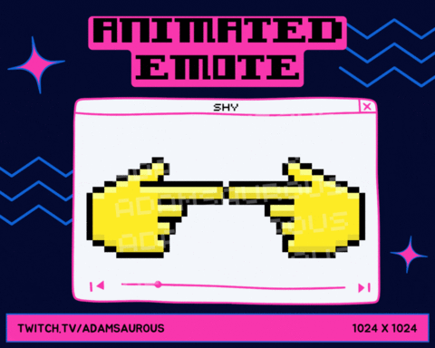 Shy - Animated Emote - Twitch/Discord - Adamsaurous's Ko-fi Shop - Ko ...