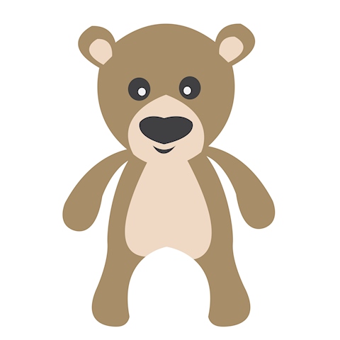Bear icon  free vector