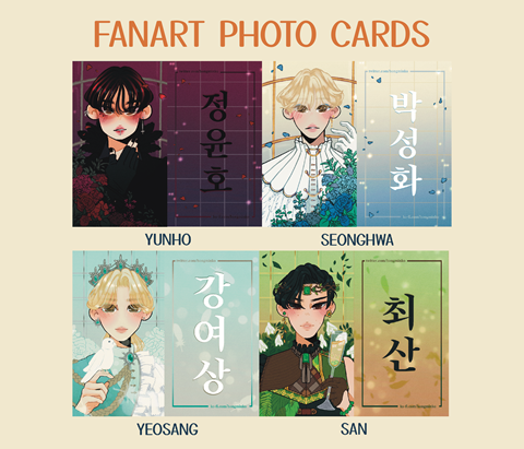 New Products: Fanart Photo Cards!