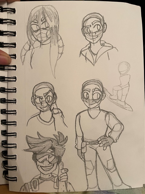 Sketch Page - Brian (+ Others)