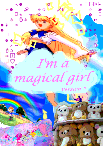 "I'm a magical girl" v2 cover