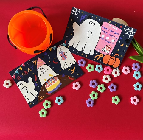 Halloween products in my shop